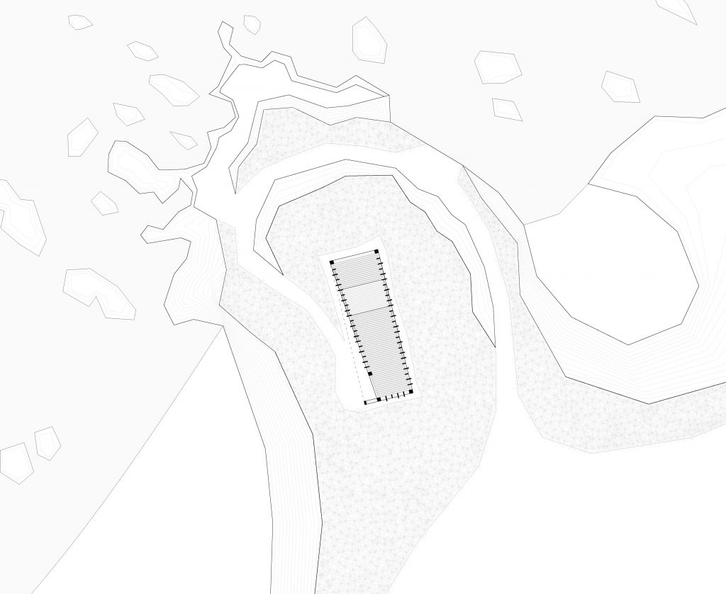 Site plan of Hilltop Chapel