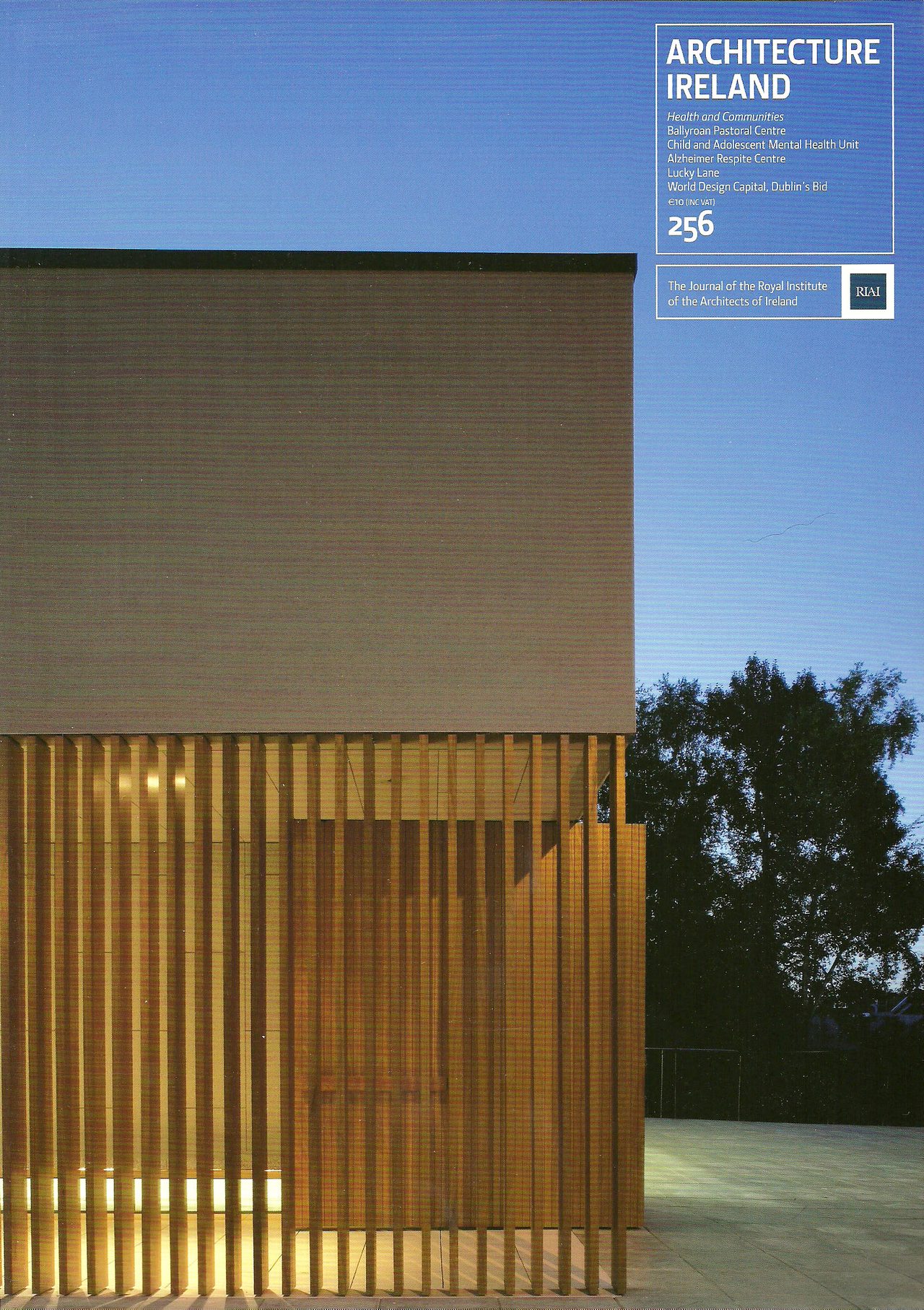Loggia featured in Architecture Ireland magazine