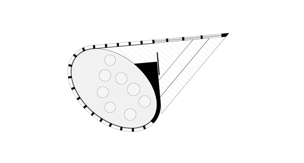 Plan drawing of Water Temple